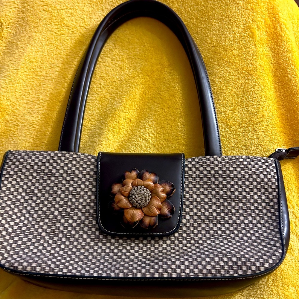 Elegant Handbag Retro Baguette Shoulder Mini Bag Women Faux Leather Rachel US